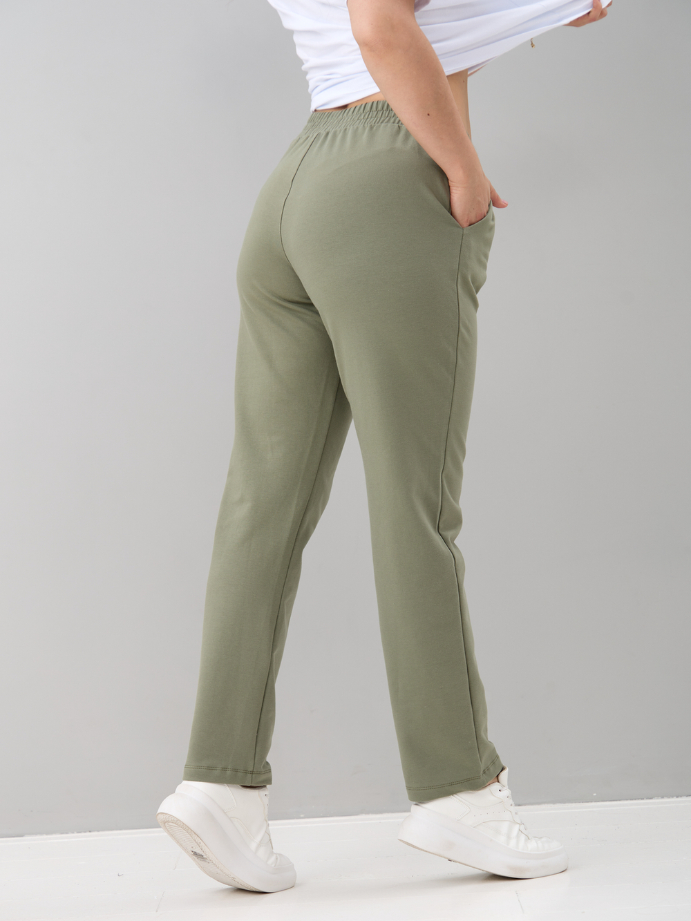 Брюки Б-098/оливковый