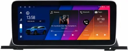 Магнитола BMW 5 GT F07 2010-2017 - Canbox H-Line 3112 монитор 12.3" QLED в стиле MERCEDES на Android 10, ТОП-процессор, CarPlay, 4G SIM-слот