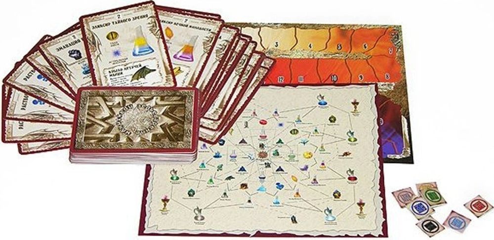 Настольная игра Зельеварение. Практикум (базовый набор