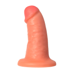 Телесный фаллоимитатор 14см на присоске ToyFa RealStick Caliber 983003