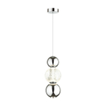 5007/7LA L-VISION ODL23 589 хром/прозрачный/металл/акрил Подвес LED 7W 4000K 300Лм CRYSTAL