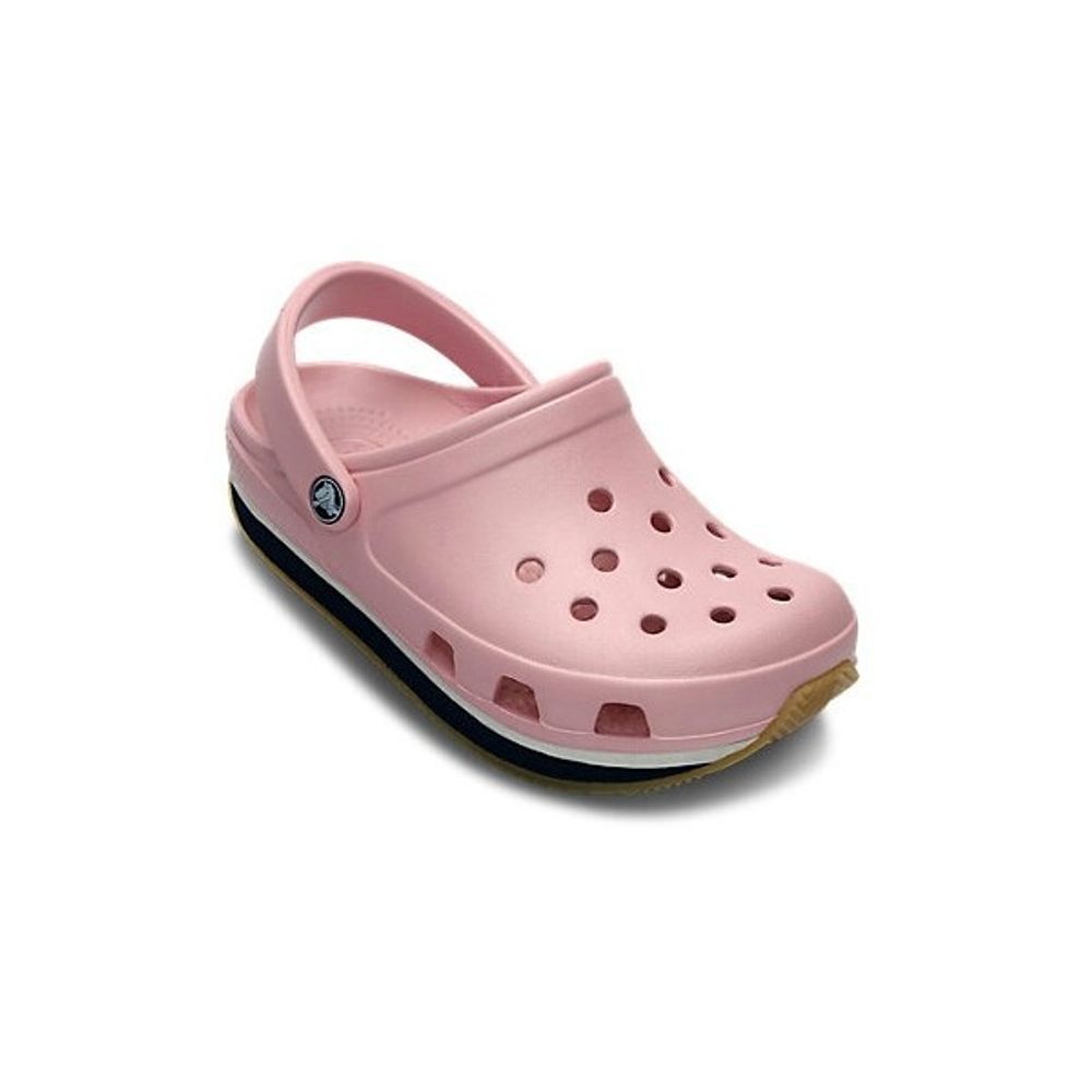 Kids Crocs Retro Clog Petal pink Navy