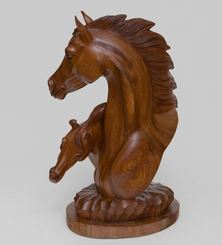Decor and Gift 18-001 Фигура Лошади «Вместе Навсегда» 52 см о.Бали