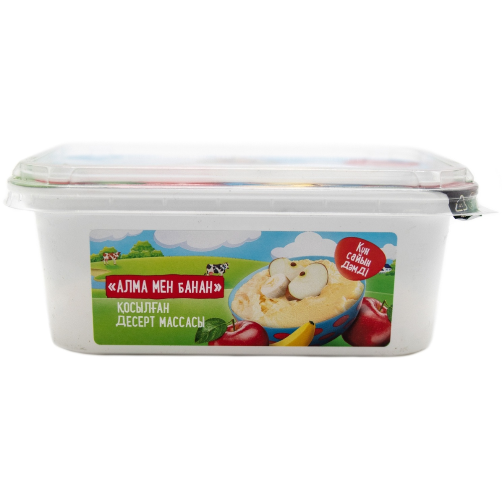 Творожная масса Масленково Яблоко-банан 350 гр