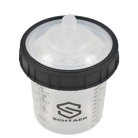 SCH-650S-190 Набор одноразовых бачков 650 мл/190μm Schtaer-Standart c многоразовым стаканом