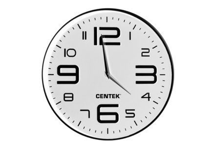 Часы настенные Centek CT-7101 White