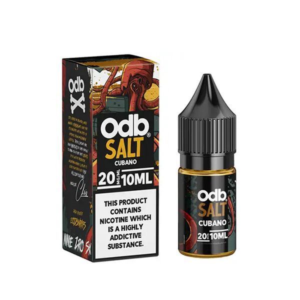 Купить Жидкость ODB Juice Salt 30 мл - Cubano (0 мг)