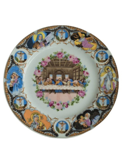 Тарелка декоративная "Тайная вечеря" Япония