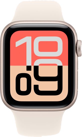 Умные часы Apple Watch SE 3 40 мм Aluminum Сияющая Звезда Sport Band Сияющая звезда