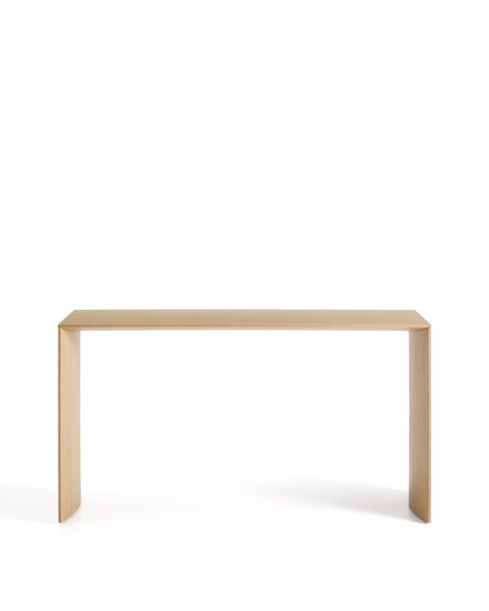 Письменный стол из дубового шпона Litto, 140 x 60 см