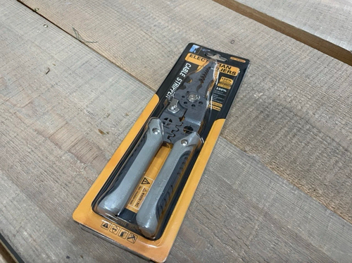 Z-3 / Многофункциональный инструмент - кусачки, для обжима проводов и снятия изоляции, cерый (1 шт.)