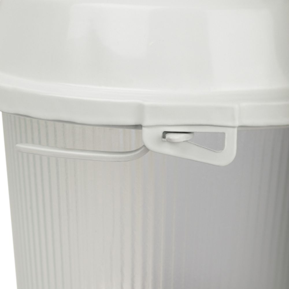 Светильник ЭРА НСП 02-100-001 без решетки Желудь сталь / стекло IP54 E27 max 100Вт 262х172 белый | Светильники НСП (Желуди)