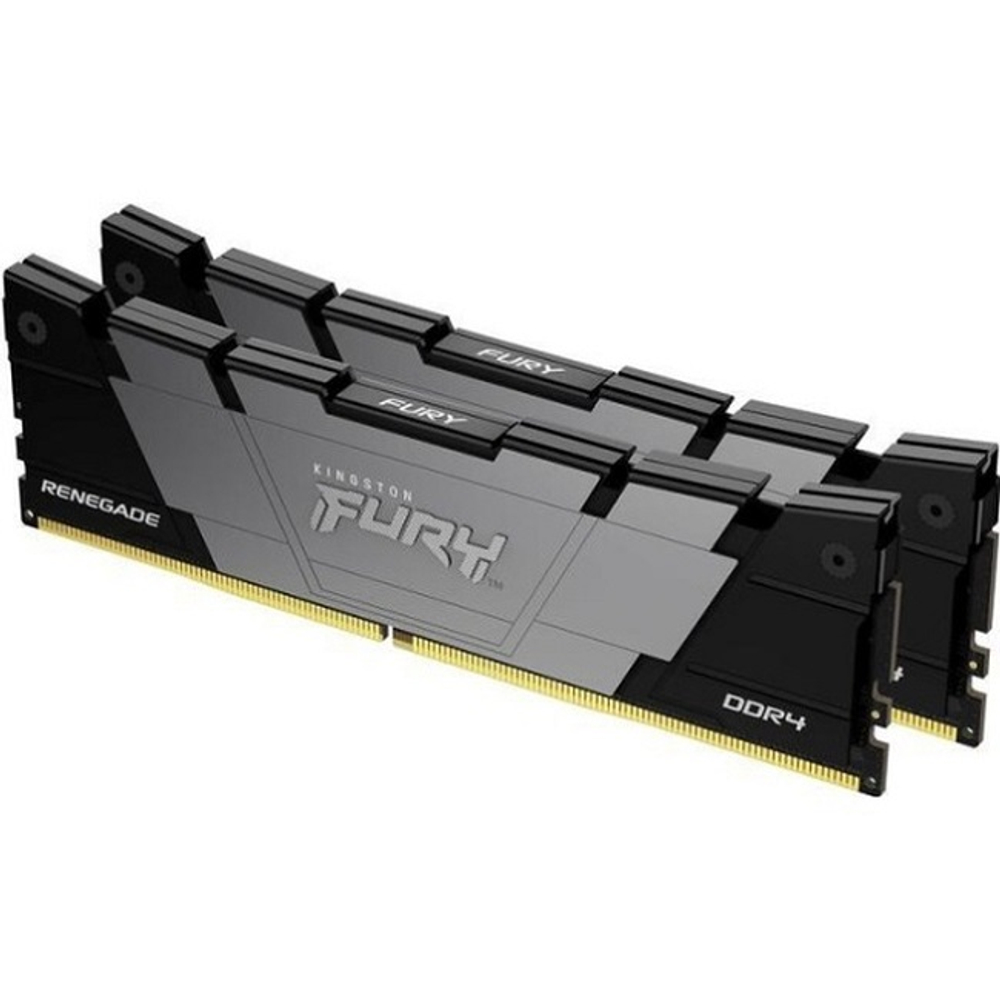 Модуль памяти DIMM DDR4 32GB, 3200Mhz, Kingston FURY Renegade Black (KF432C16RB12K2/32)