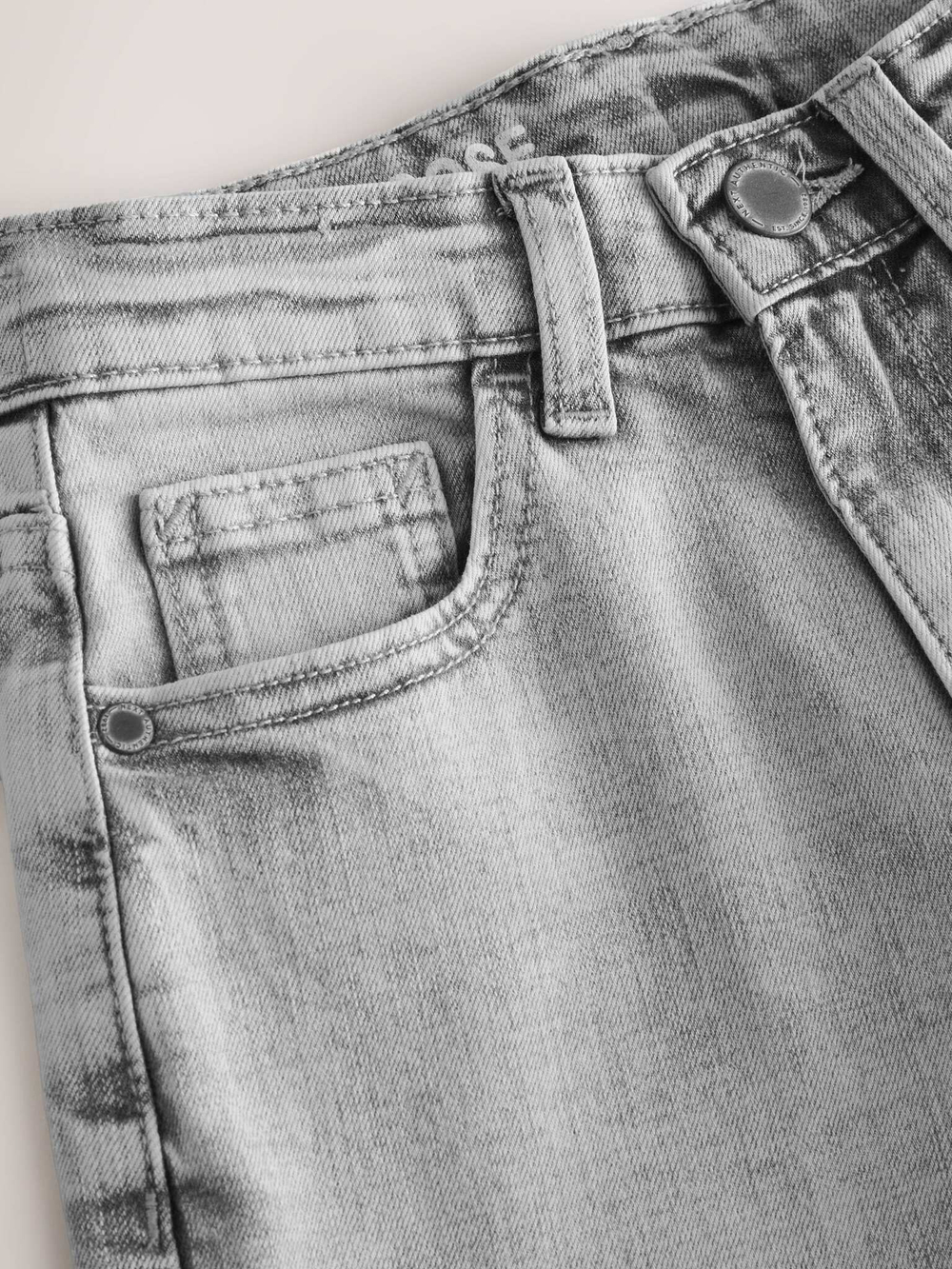 Джинсы стрейч для мальчика Next AC6-970, Светло-серый