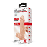 Телесный реалистичный фаллоимитатор Catoblepas - 20,6 см. (Цвет: телесный)