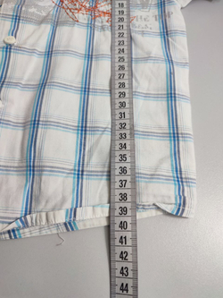 Рубашка из хлопка в клетку на 5 лет