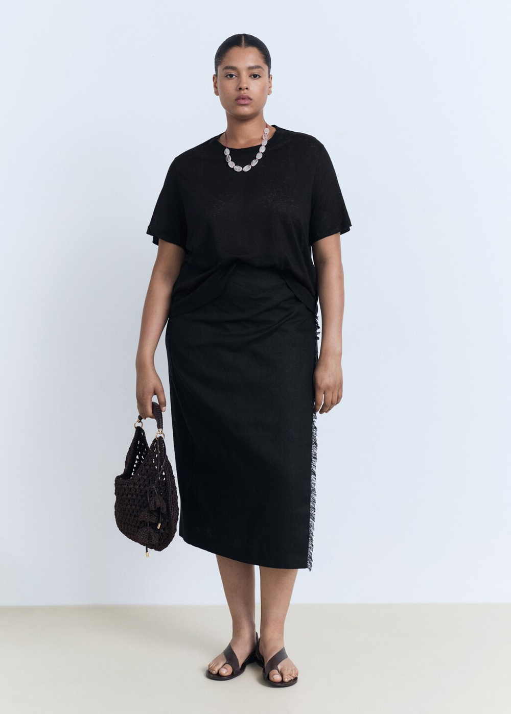 Футболка изо льна