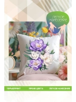 Термонаклейка на одежду, термопринт Цветок