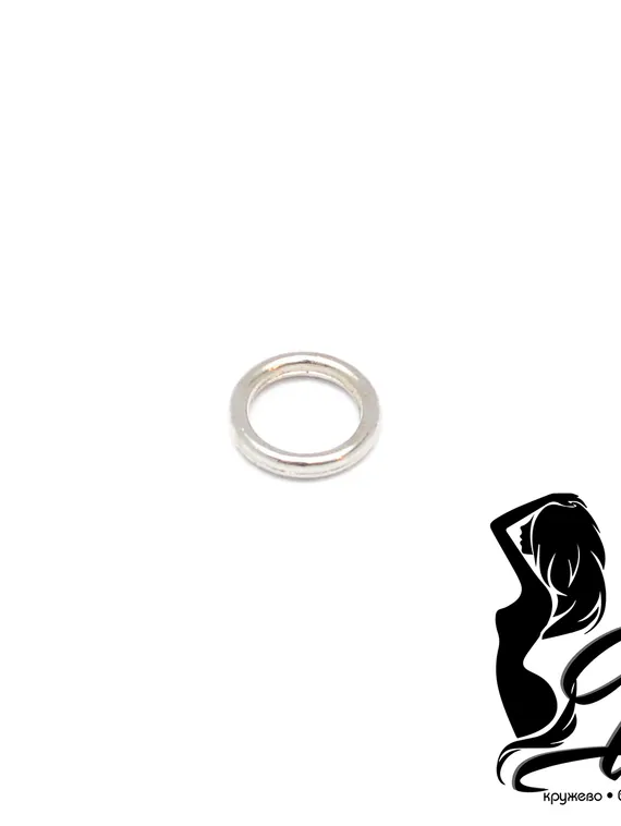 Кольцо Италия, 6 мм, металл, серебро