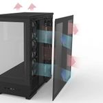 Корпус ZALMAN P50 DS, ATX, BLACK, без БП