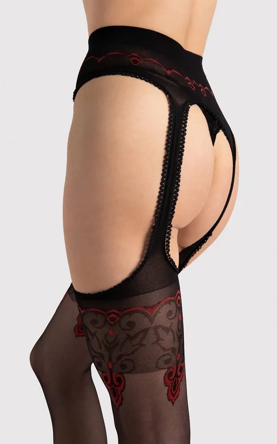 5028/O AMOUR ROGUE 20 DEN Чулки с поясом