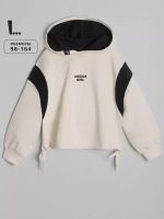 Худи для девочки с завязками в школу