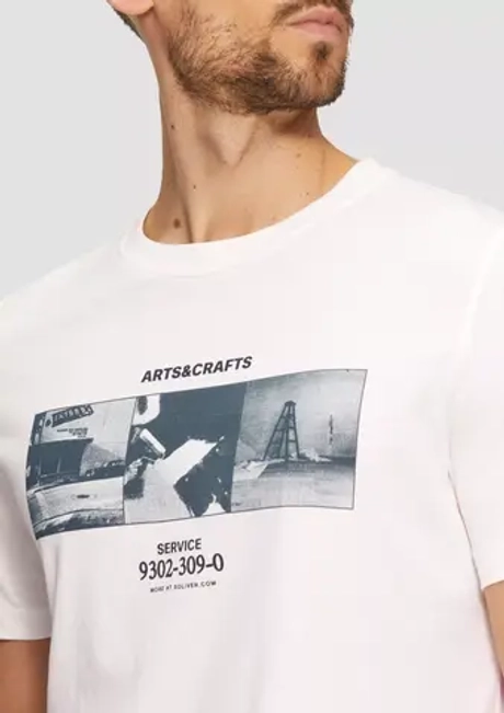 Футболка с принтом s.Oliver