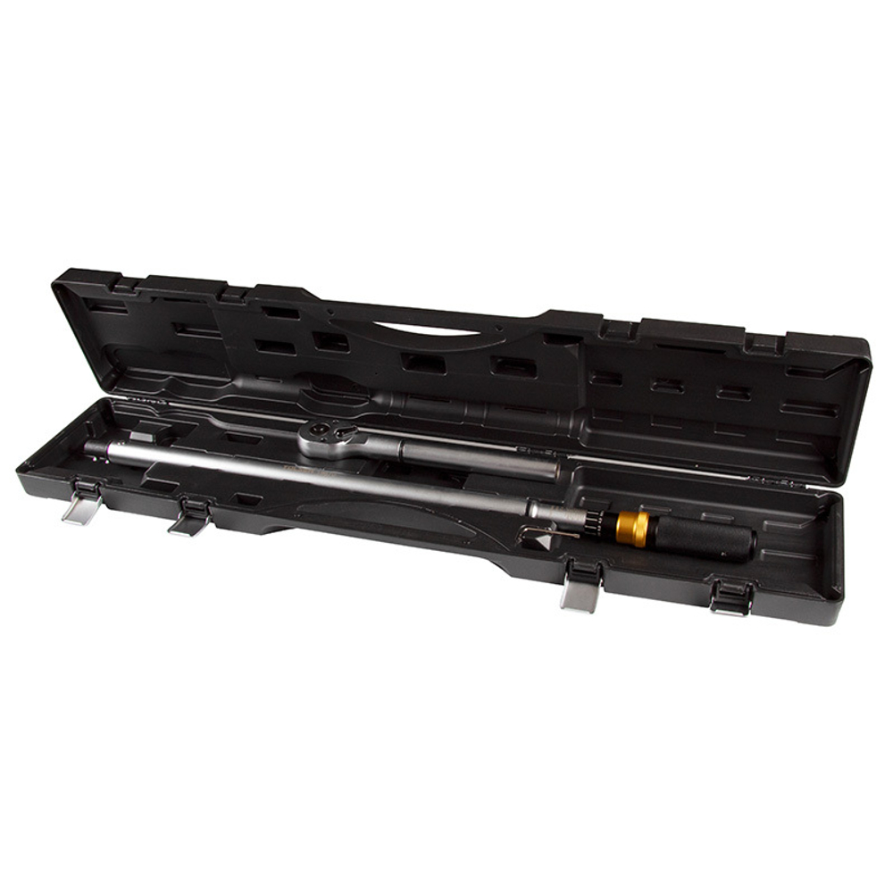 TOLSEN (TT19670) Динамометрический ключ 3/4", 160-800 Нм, для левой и правой резьбы, кейс