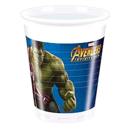 Стакан-пласт-Мстители-Инфинити-200мл8шт
