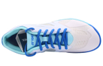 YONEX Power Cushion Textile, Synthetic Leather Cushioning Slip Resistant Low top Badminton Shoes Unisex White Blue