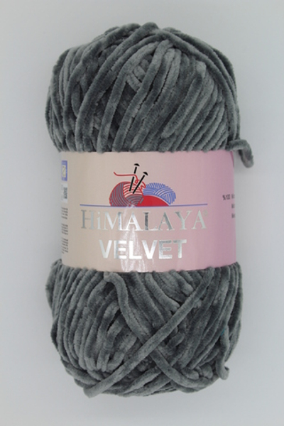 Пряжа "Velvet" 90020 Серый