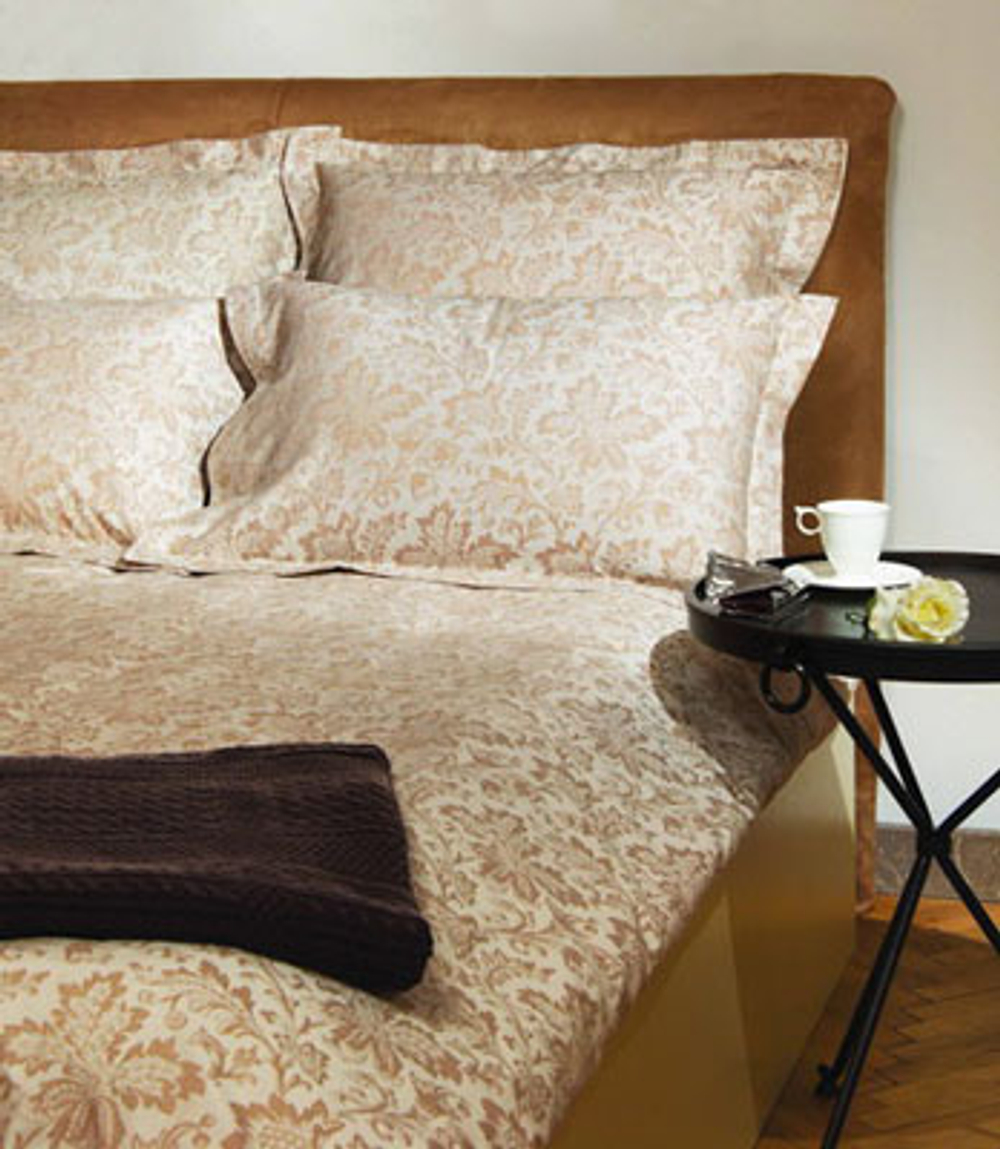 Элитный пододеяльник на пуговицах Marquise кофе с молоком от Bovi