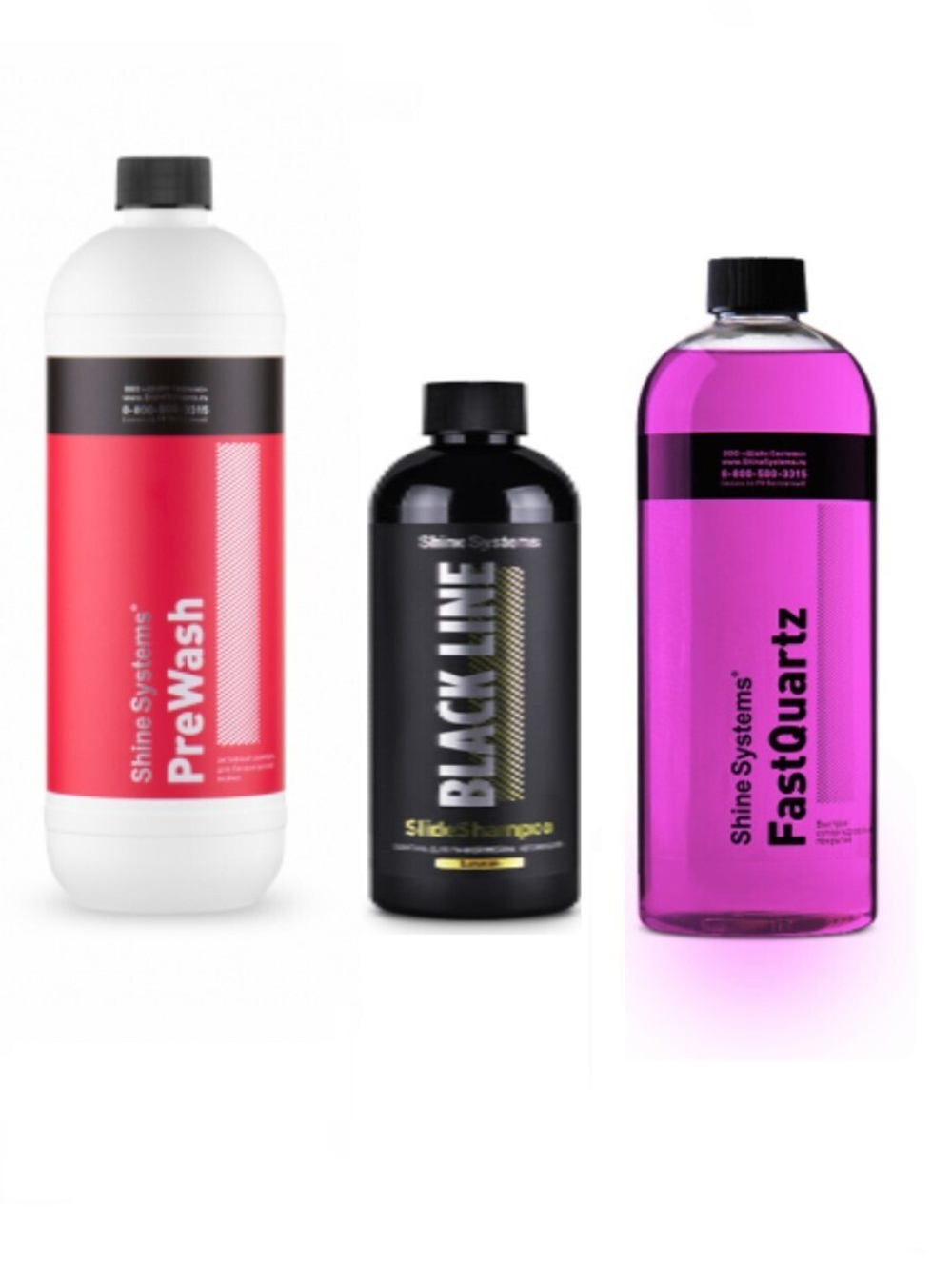 Набор для трехфазной мойки PreWash+BL Banana+FastQuartz