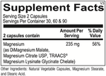 Meta Magnesium (60 capsules).