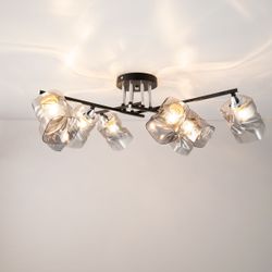 Citilux Клаус CL134185 Люстра потолочная Чёрная