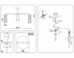Люстра на штанге Ambrella Light LH LH56113