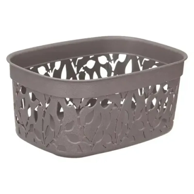 Коробка ФЛОРА 3л французcкий серый 0,11*0,175*0,24 м