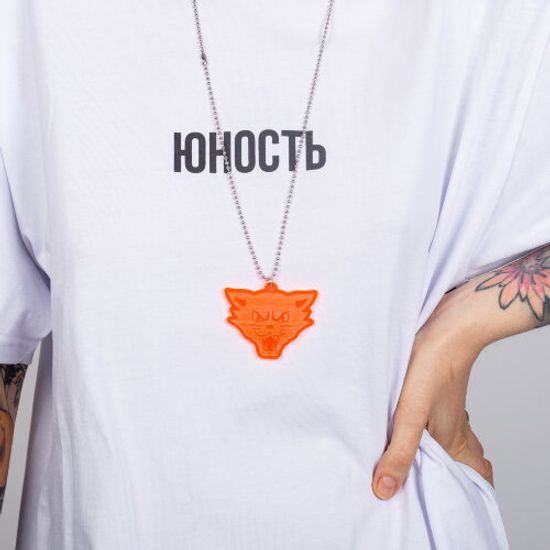 Подвеска из плексигласа ЮНОСТЬ™ «Кот» - 110см (Оранжевый)