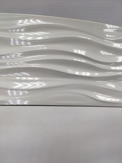 Белый "Бриз" (7см) декоративная планка (бленда)