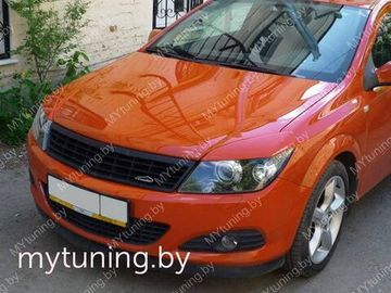 Реснички на фары широкие для Opel Astra H/GTC