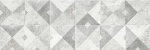 Настенная плитка ALMA Ceramica TWA11MAS017 Mars 60x20 белая / серая матовая под геометрию