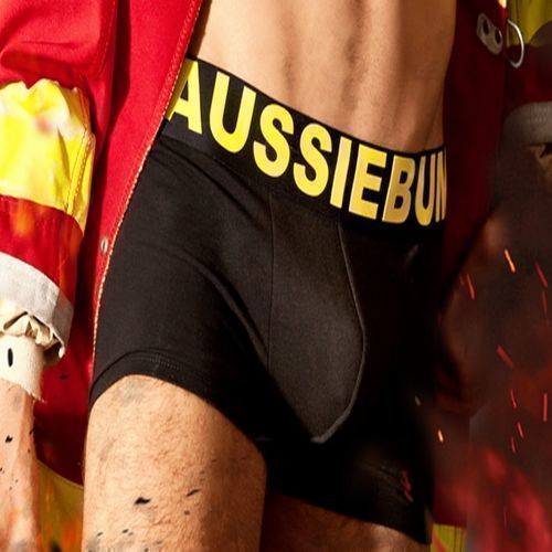 Мужские трусы хипсы черные Aussiebum Flame Hazard Hipster