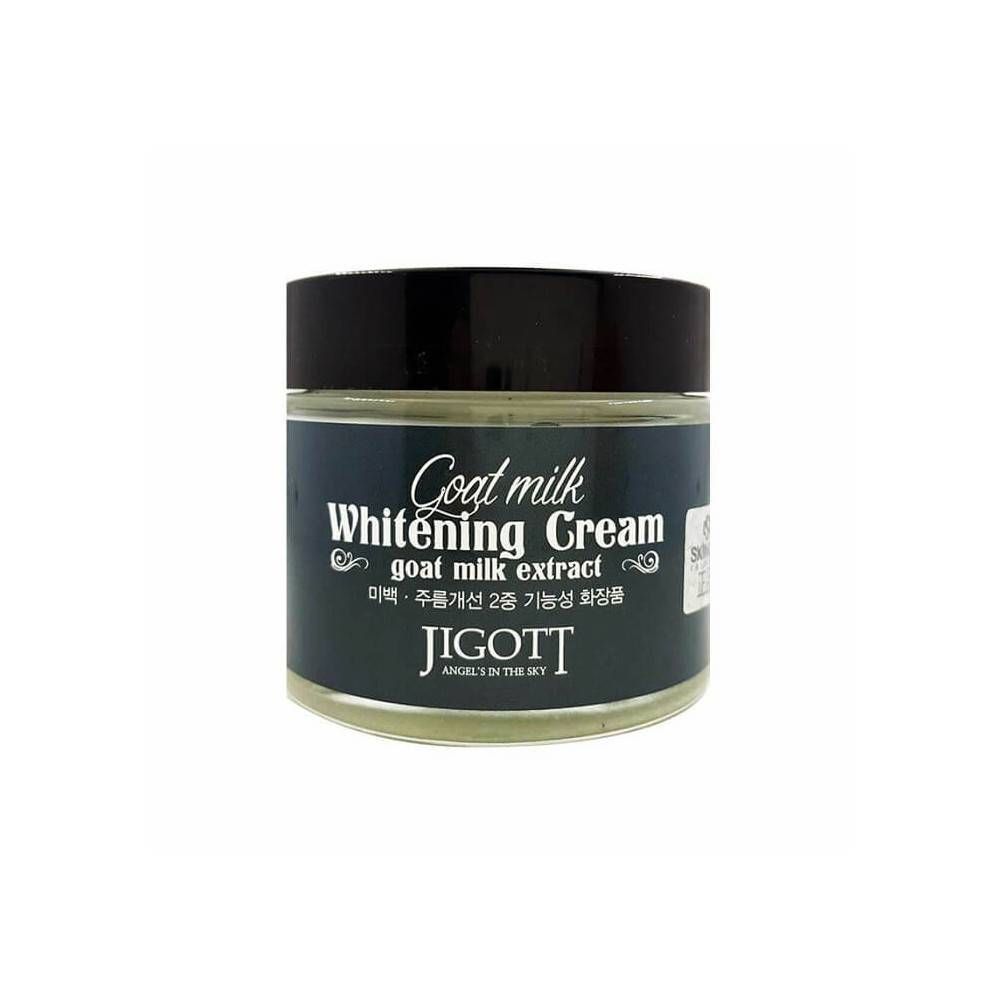 Крем для лица с козьим молоком JIGOTT Goat Milk Whitening Cream 70 мл