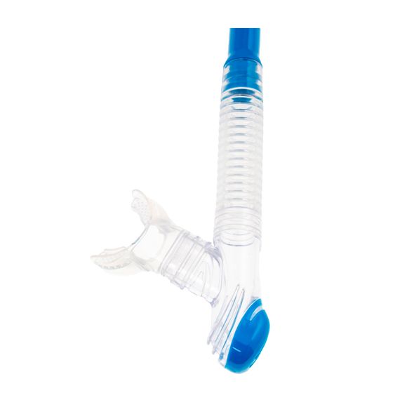 Трубка Marlin Dry Duo Blue для подводного плавания