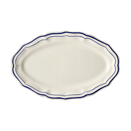 Блюдо овальное Gien Filet Cobalt (41 см)