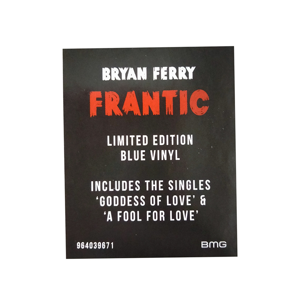 Bryan Ferry / Frantic (Limited Edition)(Coloured Vinyl)(LP)