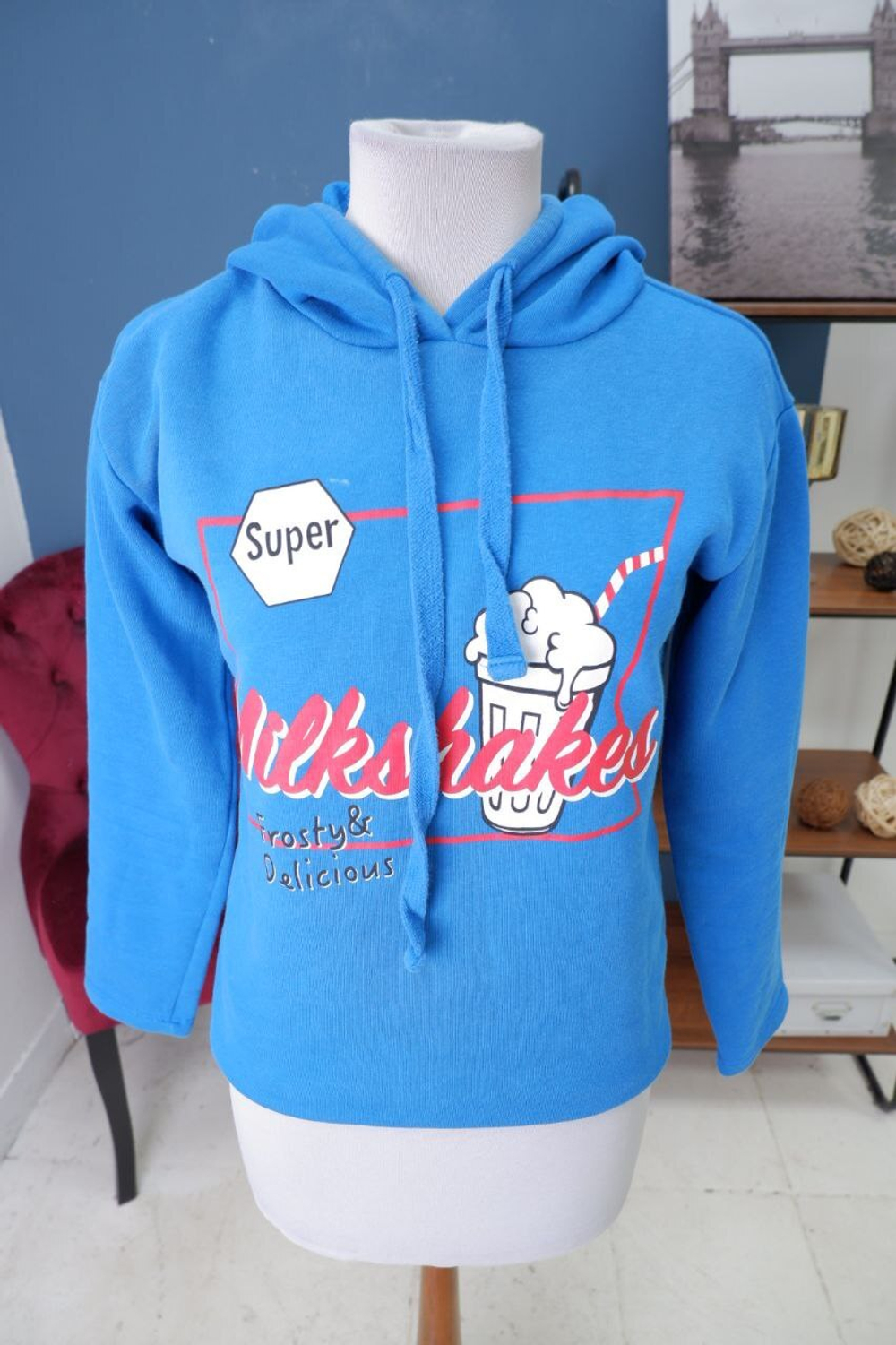 Худи Koton с принтом 42 размер