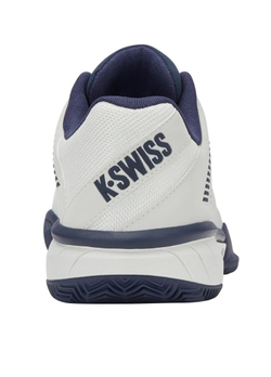 Мужские теннисные кроссовки K-Swiss Express Light 3 Clay - blanc de blanc/naval academy