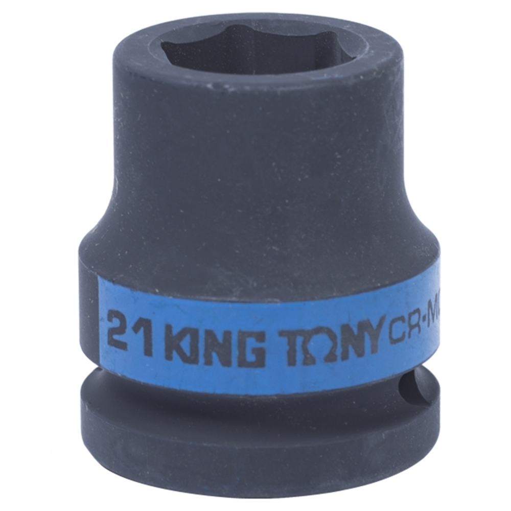 Головка торцевая ударная шестигранная 3/4&quot;, 21 мм KING TONY 653521M