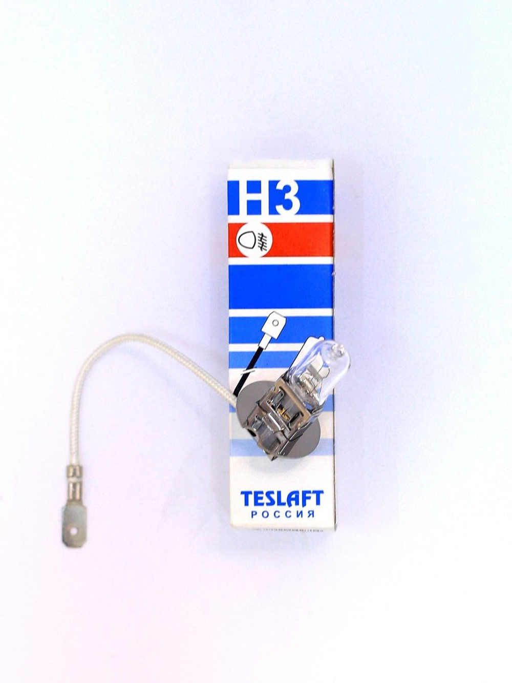 Лампа галогенная Н3 12V 55W "Стандарт" 142714 TESLAFT (1шт)
